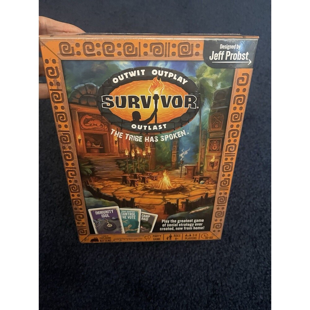 Survivor: The Tribe Has Spoken Official Card Game Outwit Outplay Outlast NEW